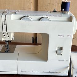Hobby 380 Sewing Machine In Excellent Working And Cosmetic Condition.