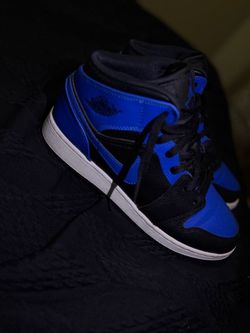Air Jordan 1 Mid “Black Royal Blue”  $100