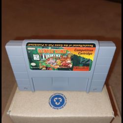 🎮 SNES Donkey Kong Country Competition Super Nintendo Game 🎮