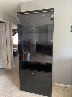 3 Glass Display Cases