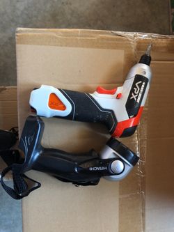 Drill and light. No chargers