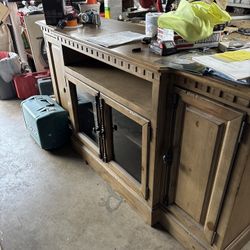 Wooden Tv Stand 