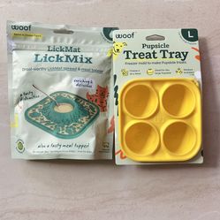 WOOF Pupsicle Treat Tray & Treat