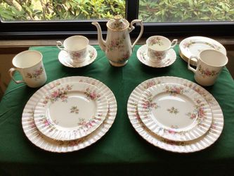 Royal Albert “Moss Rose” China