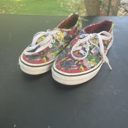 Marvel Vans Size 3