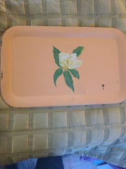 Vintage Metal Serving Tray