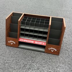 CALLAWAY golf ball store display case
