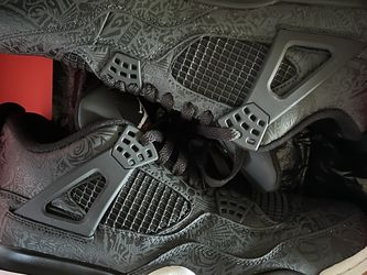 Jordan 4 Black Laser Size 12 New