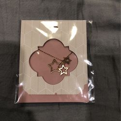 Star Pendant Necklace 3 Stars