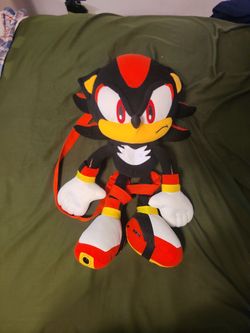 Shadow the hedgehog plush backpack