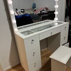 White Vanity