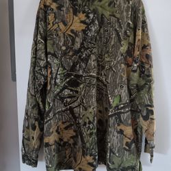 Vintage Mossy Oak Field  Staft Camouflage Tshirt 2xl