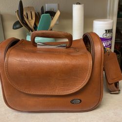Vintage Leather Travel Bag 