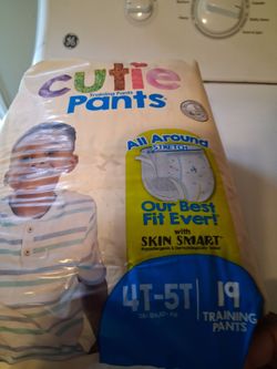 Disposable Training diapers size 4t 5t