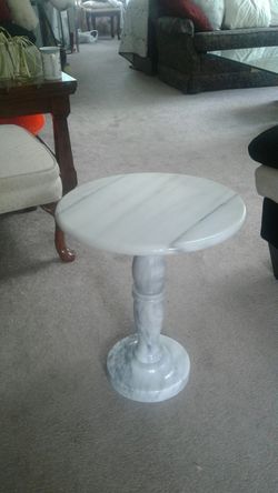 Brand new,2 Round MARBLE tables