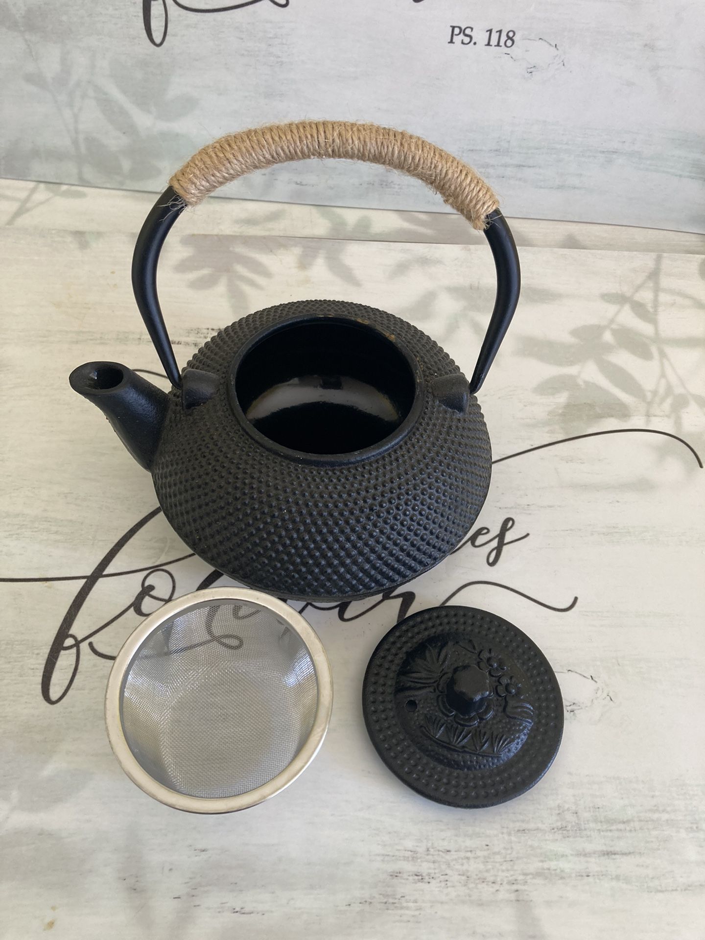Cast Iron Kettle Teapot