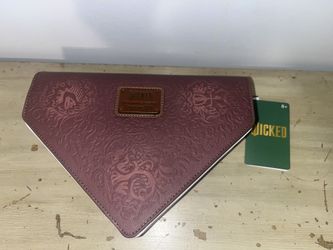 Loungefly WICKED Elphaba’s GRIMMERIE Spellbook Dual-Sided Crossbody Bag (NWT)