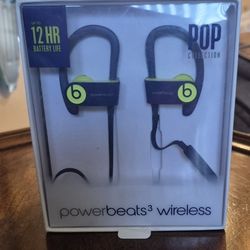 Powerbeats 3 Wireless, Unopened, Brand New