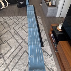 PGA Training Professional Putting Mat With Automatic Ball Return Valspar Branded Putting