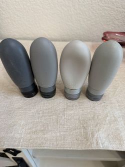 Silicone Travel Bottles Set of 4