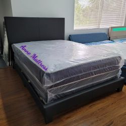 NEW FULL MATTRESS AND BOX SPRING 😉 100% QUALITY & CONFORM 👌