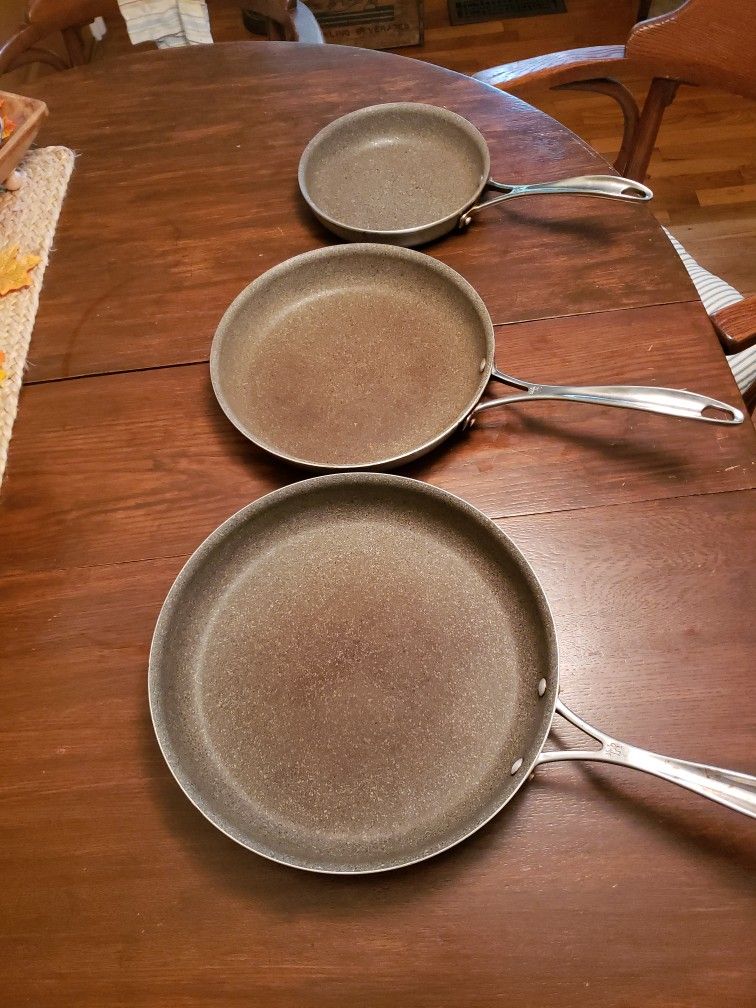 3 Piece Henkel Fry Pans for Sale in Mountlake Terrace, WA OfferUp