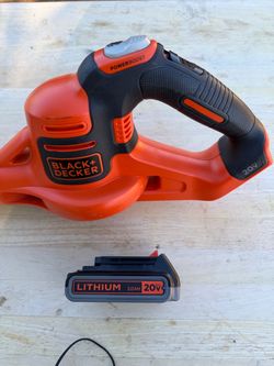 Black+Decker 20V Blower with Battery