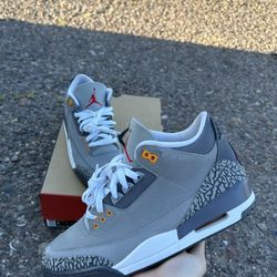 Jordan 3 Cool Grey