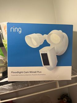 Outdoor Floodlight Ring Camera