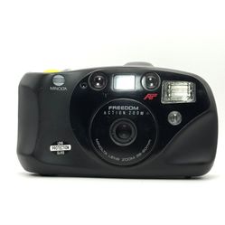 Minolta Freedom action zoom af point and shoot 35mm film camera