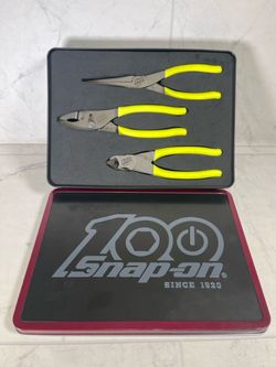 Snap-On 100th Anniversary 3-piece pliers set (A1G011106)