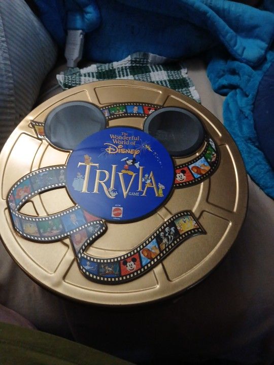 1980s Wonderful Word Of Disney Trivia Game