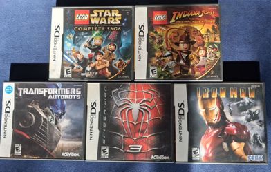 Nintendo DS Games Lot of 5