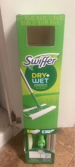 Swiffer wet + dry sweeping kit