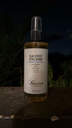 Clay texture spray