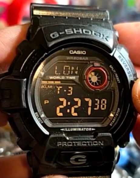Shock Men’s Black Multi Function Digital G
