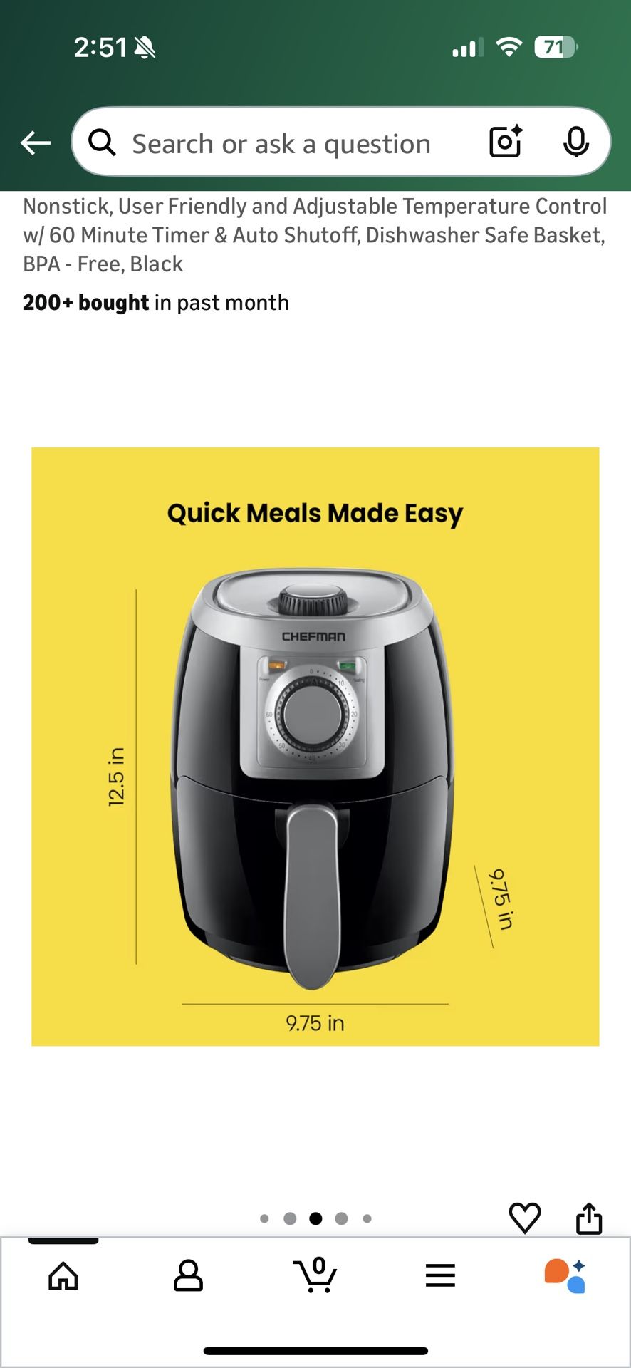 Air Fryer I Only Used One Time $35