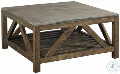 Kincaid Driftwood MASON Square Cocktail table