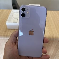 iphone 11 purple factory unlocked 64gb ( liberado para todas las compañías)