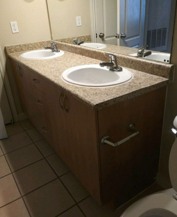 Double bathroom vanity for Sale in Austin, TX - OfferUp