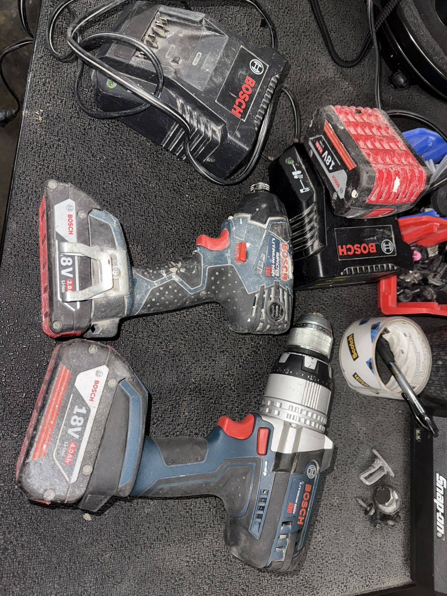 Bosch 18v Impact Drills