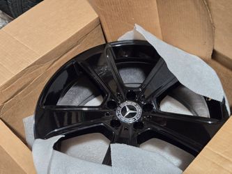 Perfect Set 4 Mercedes GLC Black 20" Wheels Rims OEM