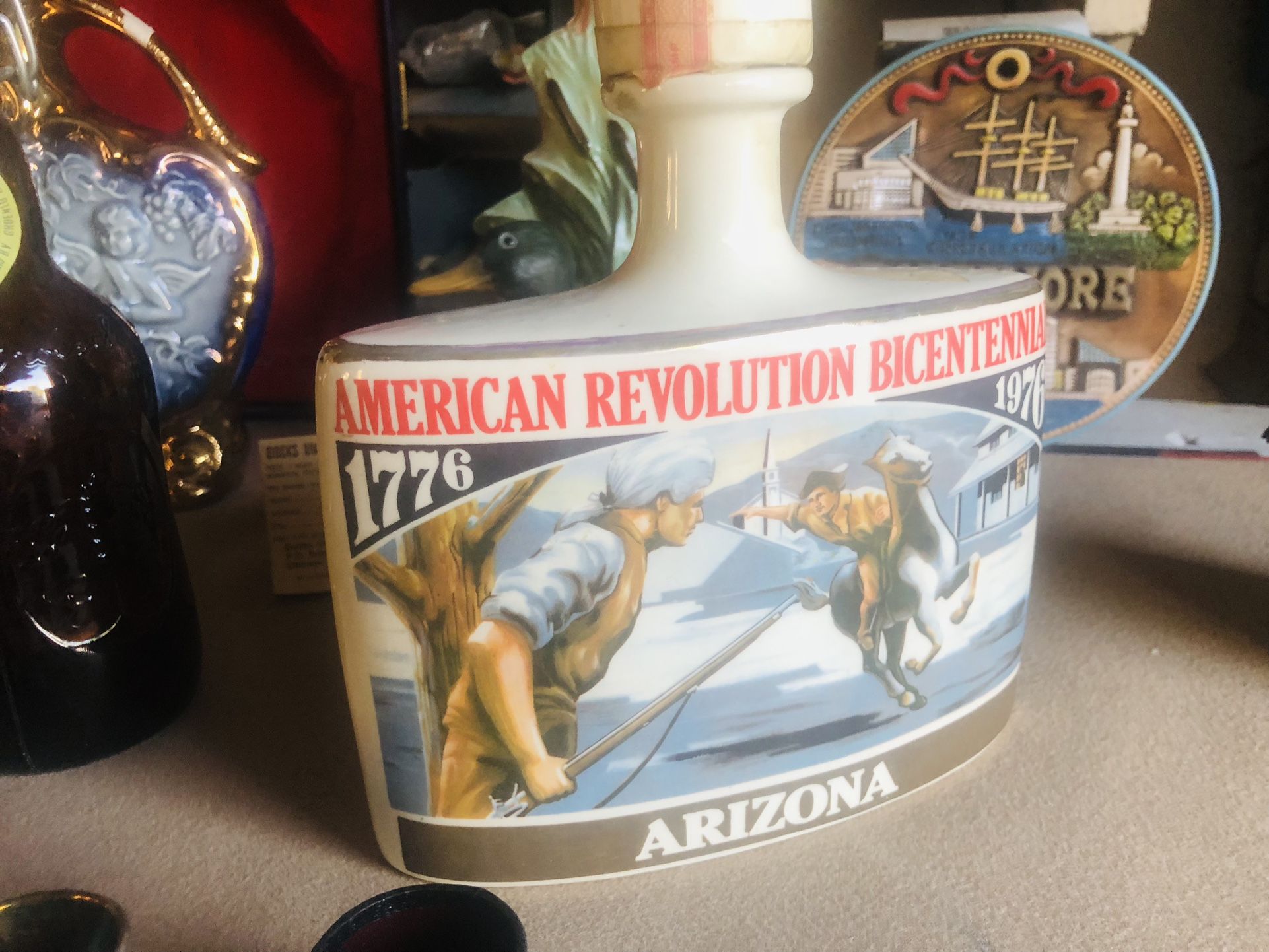 American revolution antique bottle