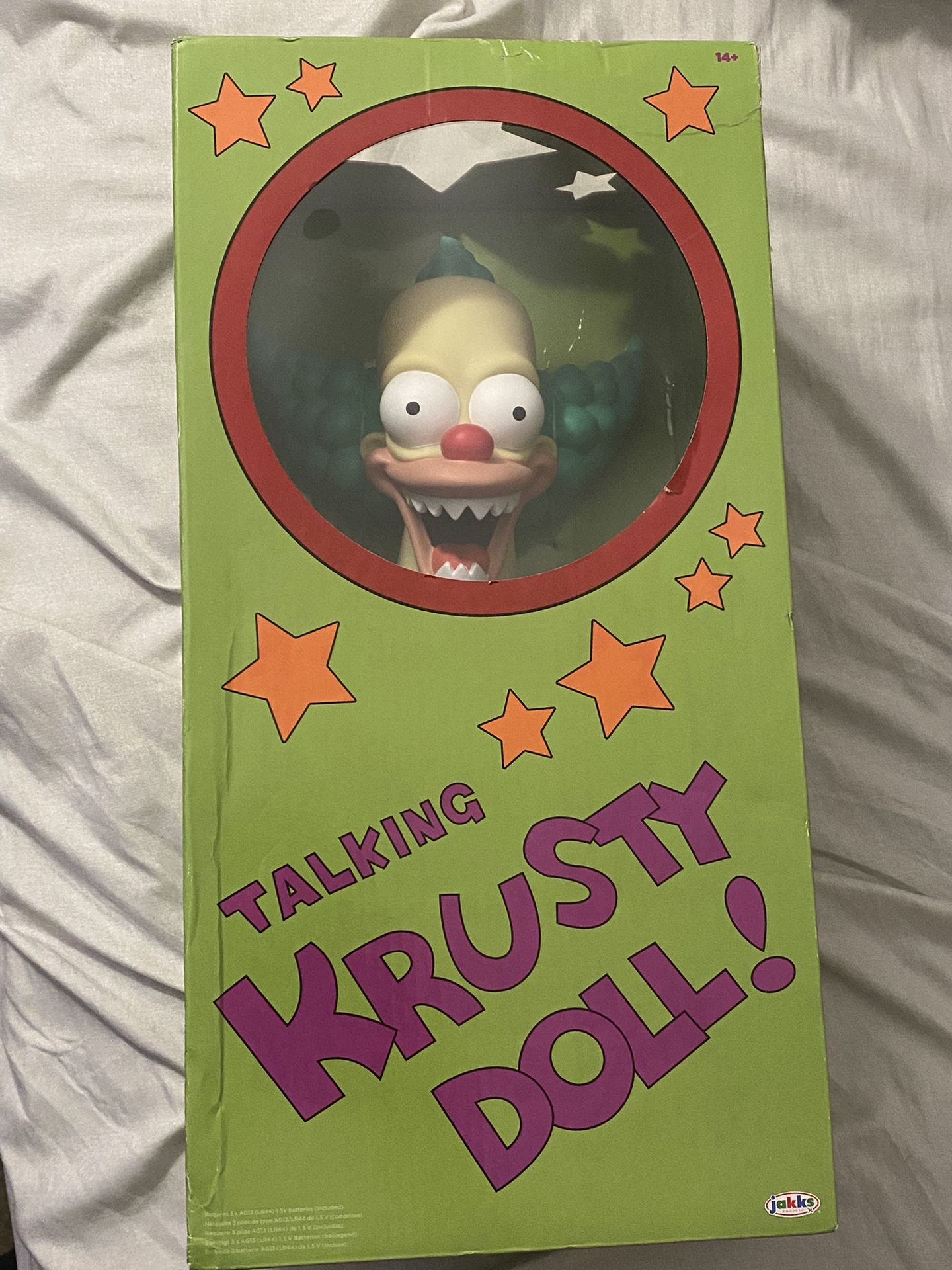 The Simpsons Talking Krusty Doll