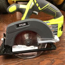 Ryobi Battery Operated 18v 5-1/2” Circular Saw (Tool Only) 