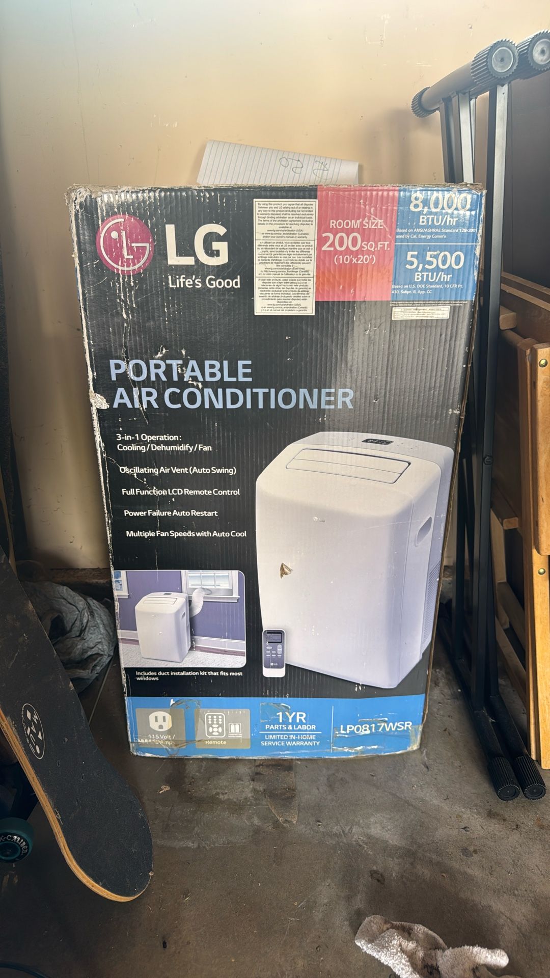 Portable air conditioner