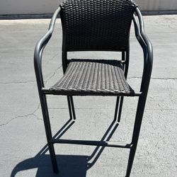 Outdoor Bar Stools / Patio Chairs – Set of 2