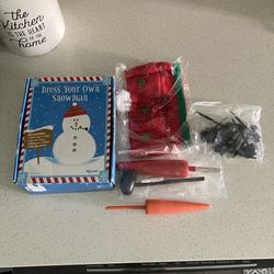 Dress your own Snowman kit- brand new 