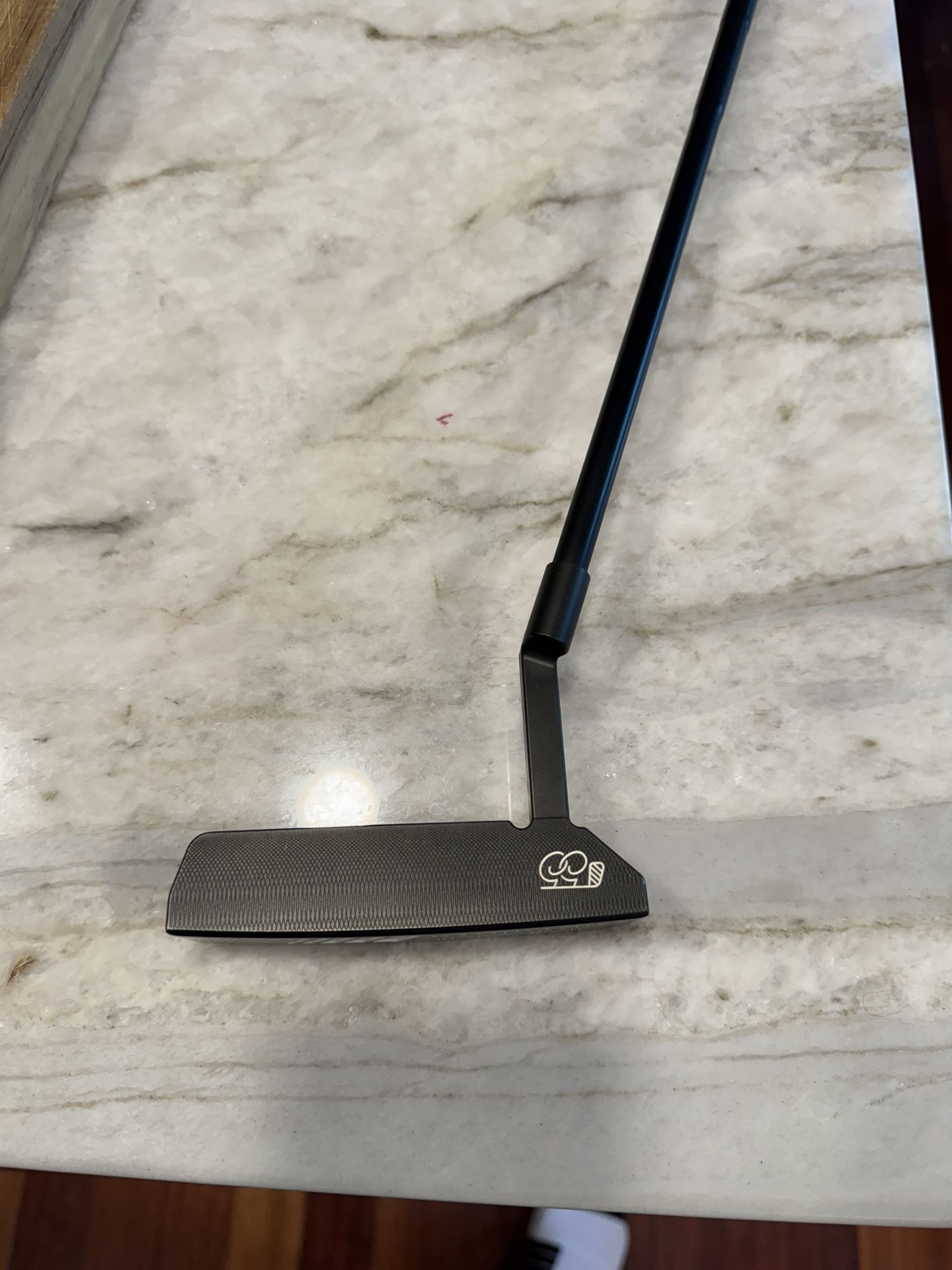 Good Good Golf First Ever Original Black Out Blade Putter RH 35” RARE W/ Head cover