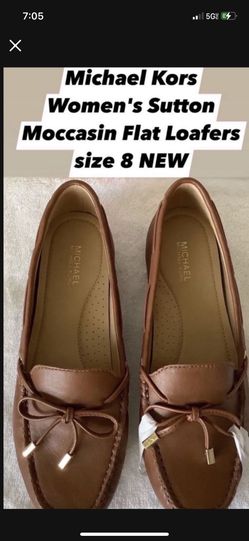 Michael Kors Women's Sutton Moccasin Flat Loafers size 8 NEW (No Box) but I do provide a dust bag serious inquiries only please  Pick up location in t